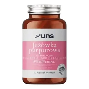 Uns «Пурпурова ежовика» + Біоперін, капсули, 60 шт.