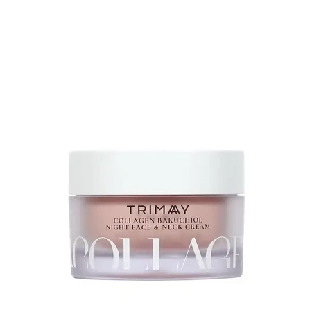Trimay Collagen Bakuchiol Night Face &amp; Neck Cream, ночной крем с коллагеном и бакучиолом, 50 мл: цены и характеристики
