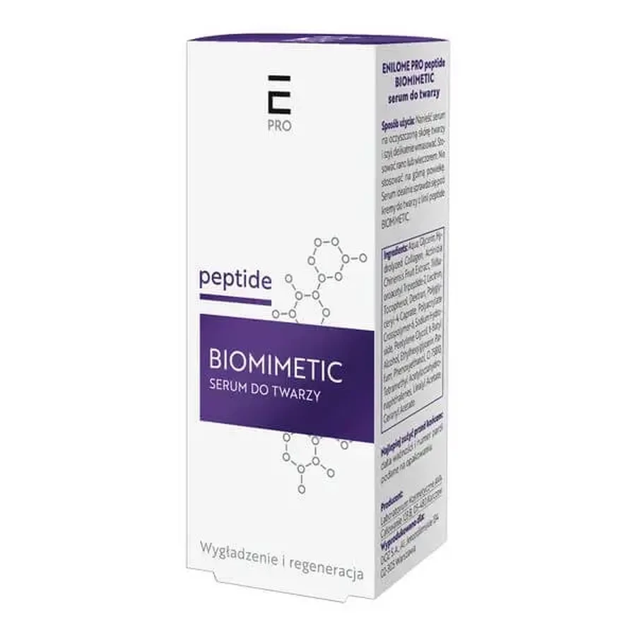 Enilome Pro Peptide Biomimetic, сироватка для обличчя, 15 мл: ціни та характеристики
