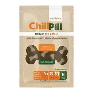 Yarrowia Canifelox ChillPill для собак, таблетки, 6 шт.