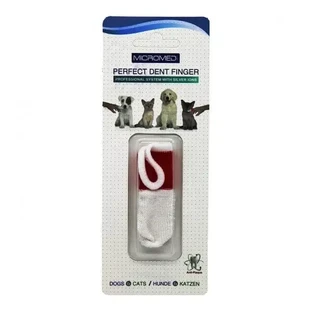 Micromed Perfect Dent Finger, засіб для чищення зубів котів, блістер, 1 шт.