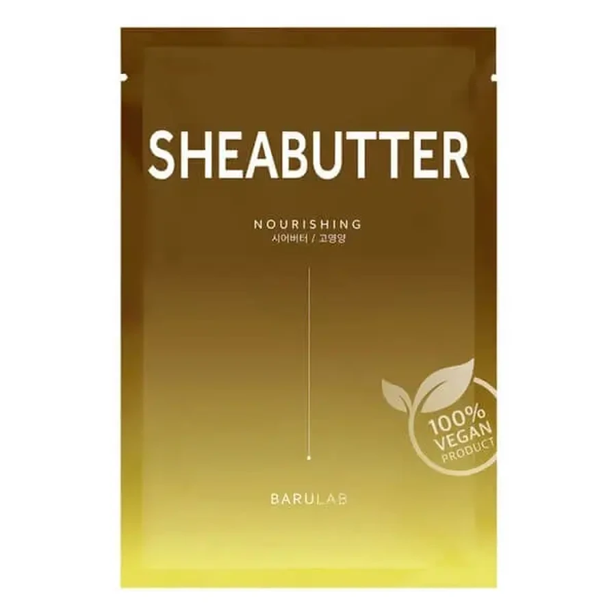 Barulab Shea Butter, маска-серветка з маслом ши, 23 г: ціни та характеристики