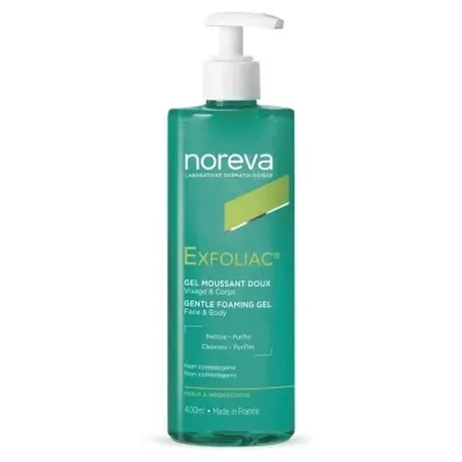 Noreva Exfoliac Ніжний пінний гель 400 мл: ціни та характеристики
