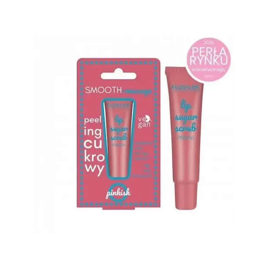 Flos-Lek Lip Care, цукровий скраб для губ, рожевий, 14 г: ціни та характеристики