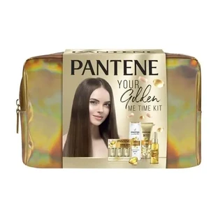 Набір, Pantene, Pro-V Intensive Repair, Шампунь, 325 мл + Кондиціонер, 160 мл + Олія, 100 мл + Сироватка в ампулах, 10 × 3 × 15 мл