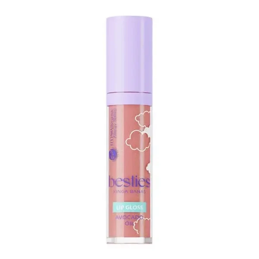Bell Hypoallergenic x Besties Lip Gloss, гипоаллергенный блеск для губ, 02 Pinky Promise, 4,3 г: цены и характеристики