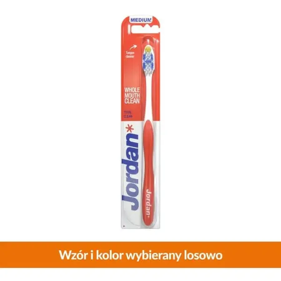 Jordan Total Clean Medium, зубная щетка, средняя, 1 шт.: цены и характеристики