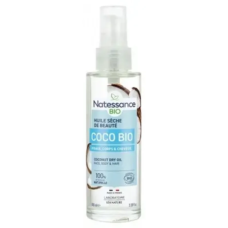 Natessance Coco: органическое сухое масло, которое защищает и подчеркивает красоту, 100 мл: цены и характеристики