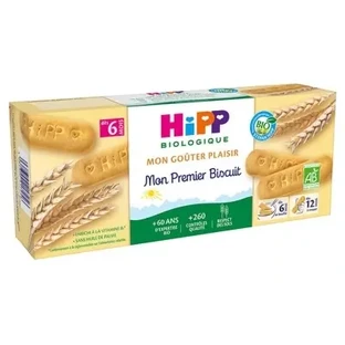 HiPP My Snack Time: Мое первое печенье, органическое, для детей от 6 месяцев, 180 г