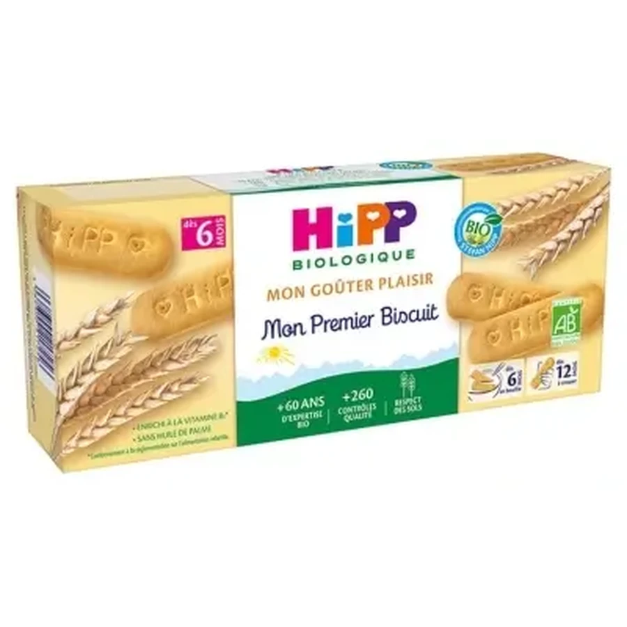HiPP My Snack Time: Мое первое печенье, органическое, для детей от 6 месяцев, 180 г: цены и характеристики