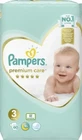 PAMPERS Дитячі підгузки Premium Care №3 6–10 кг, 60 штук, упаковка «Джамбо»