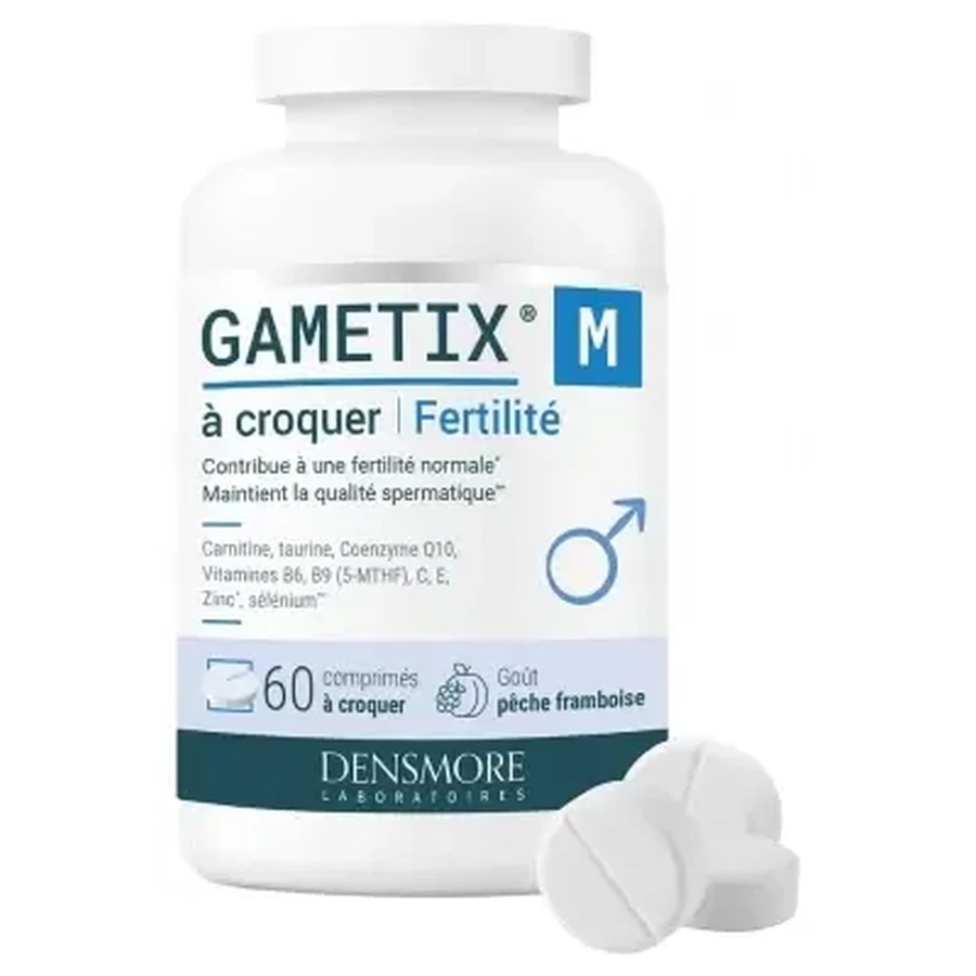 Densmore Gametix M Fertility, 60 жевательных таблеток: цены и характеристики