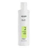 Nioxin System 2 Scalp + Hair Conditioner, кондиционер для укрепления натуральных волос при прогрессирующем истончении, 300 мл
