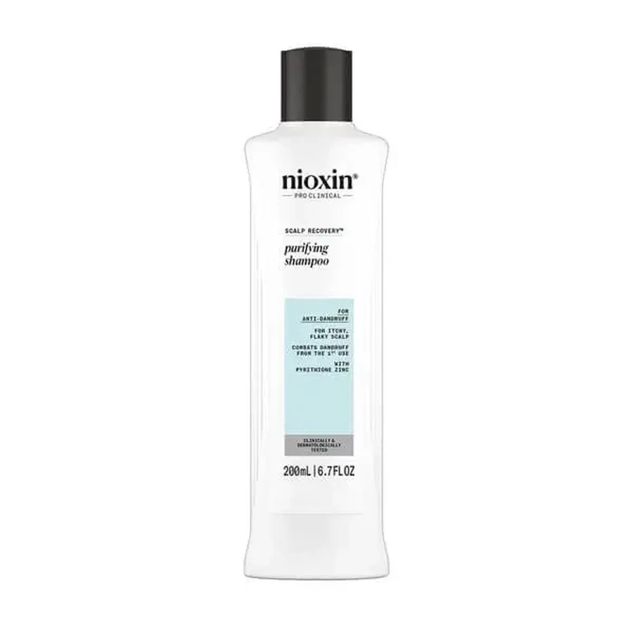 Nioxin Scalp Recovery, очищающий шампунь для раздражённой кожи головы, склонной к появлению перхоти, 200 мл: цены и характеристики