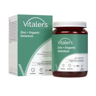 Vitaler’s Цинк 15 мг + Селен 200 мкг, капсулы, 120 шт.