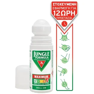 JUNGLE Formula Maximum — репеллент от насекомых в виде рол-она для тела с приятным ароматом, для взрослых, 50 мл