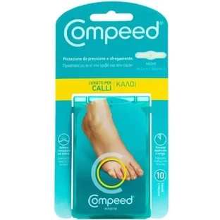 COMPEED Пластирі від мозолів Medium, середнього розміру, 10 шт.