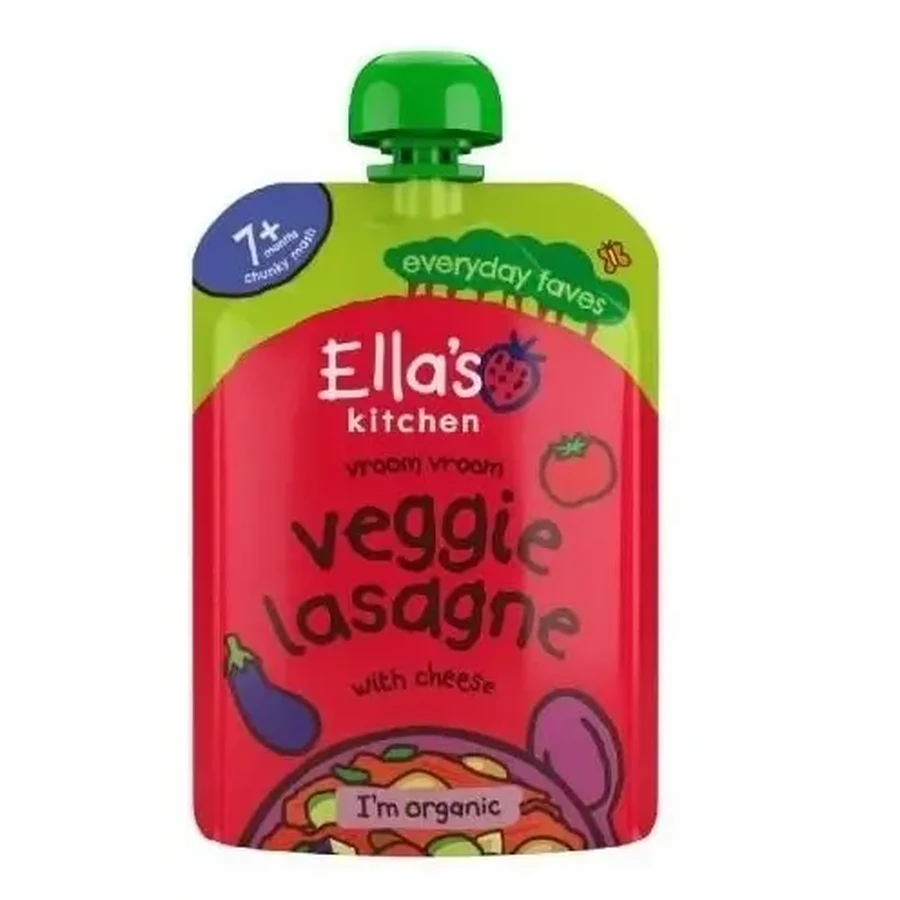 Ella's Kitchen Bio: овочева лазанья з сиром, 130 г: ціни та характеристики