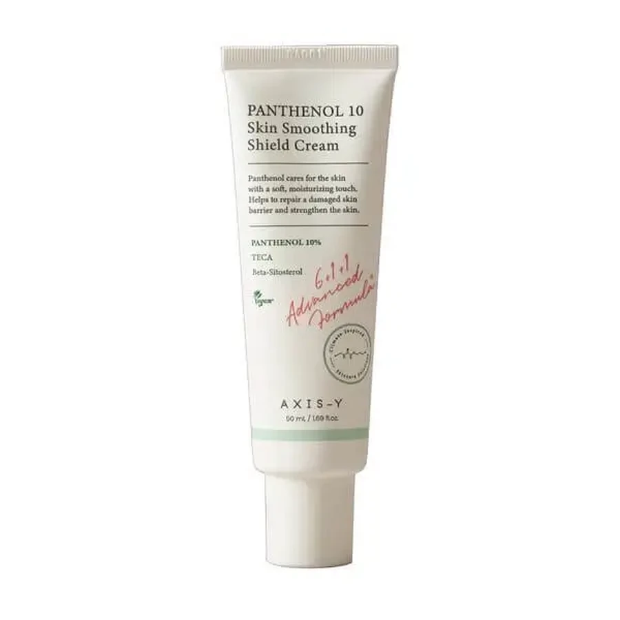 Axis-Y Panthenol 10 Skin Smoothing Shield Cream, крем для лица с 10 % пантенолом, 50 мл: цены и характеристики