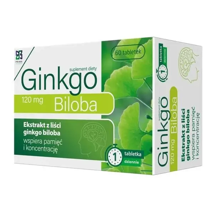 Prima Pharma Гинкго билоба, таблетки, 60 шт.: цены и характеристики