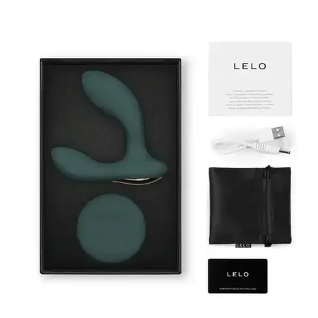 Lelo Hugo 2 Remote Green, масажер простати з пультом дистанційного керування, 1 шт.: ціни та характеристики