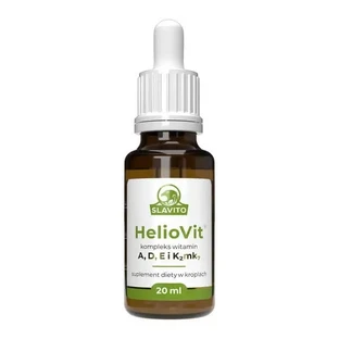 Slavito HelioVit, комплекс витаминов A, D, E и K2mk7, капли, 20 мл