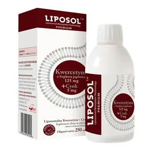 Liposol Кверцетин 125 мг + цинк 5 мг, розчин, 250 мл