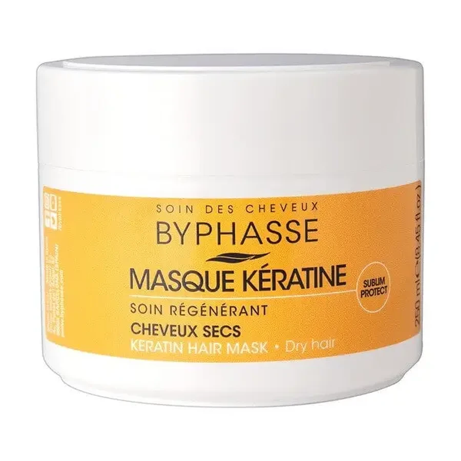Byphasse Sublim Protect Keratin Hair, маска для сухого волосся, 250 мл: ціни та характеристики