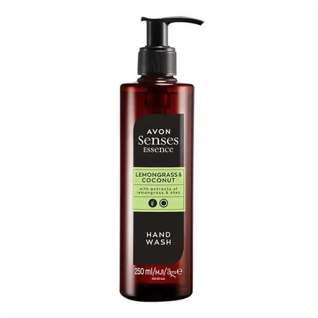 Avon Senses Essence, мило для рук, «Лимонна трава та кокос», 250 мл: ціни та характеристики