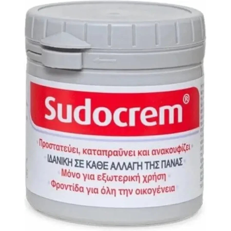 SUDOCREM Заспокійливий крем для зміни підгузника з антиподразнювальними компонентами, 400 г: ціни та характеристики