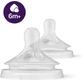 М'яка силіконова соска AVENT Natural Response для дітей від 6 місяців, для густої їжі, 2 шт. [SCY966/02]