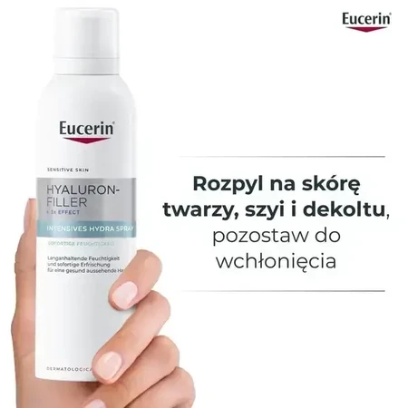 Eucerin Hyaluron-Filler +3x Effect Intensives Hydra Spray, интенсивно увлажняющий спрей, 150 мл: цены и характеристики