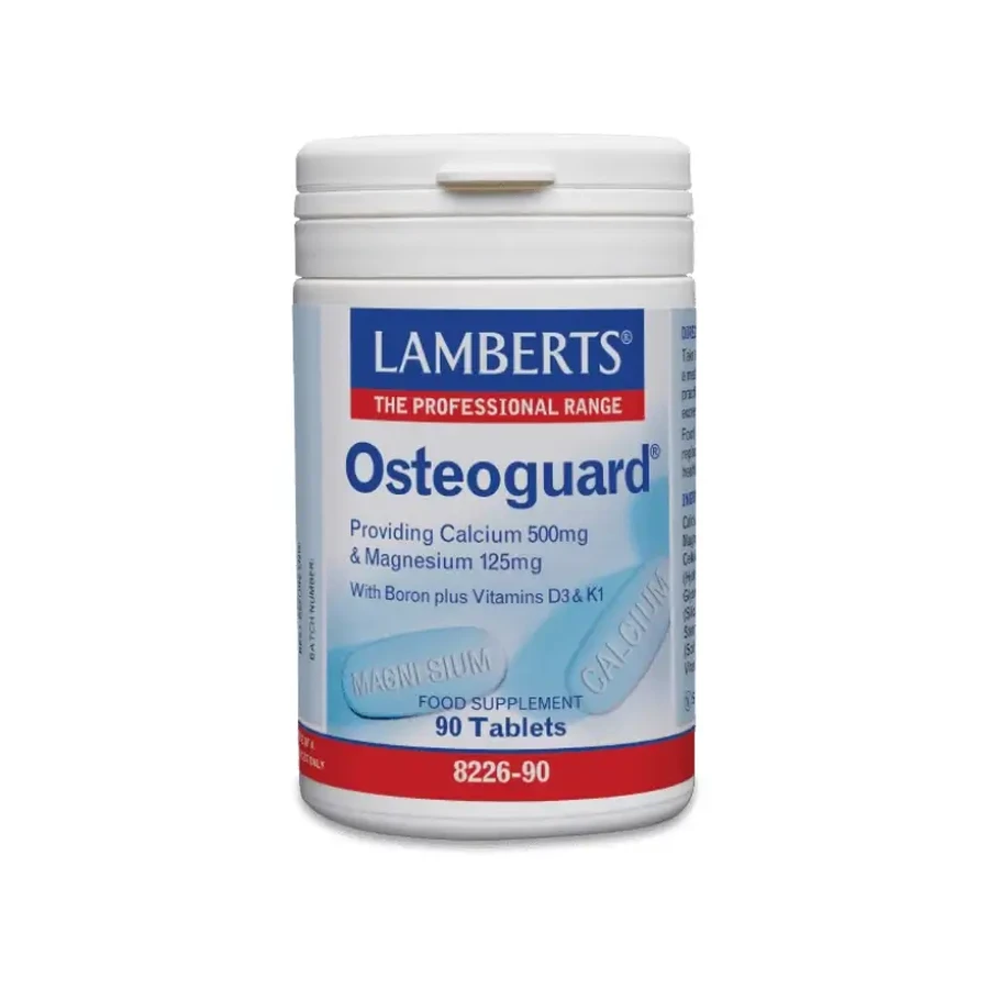 LAMBERTS Osteoguard® Кальций и магний для здоровья костей, 90 таблеток: цены и характеристики