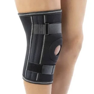 ANATOMIC HELP 0022 Наколінник зі спіральними вставками, чорний, розмір XLarge
