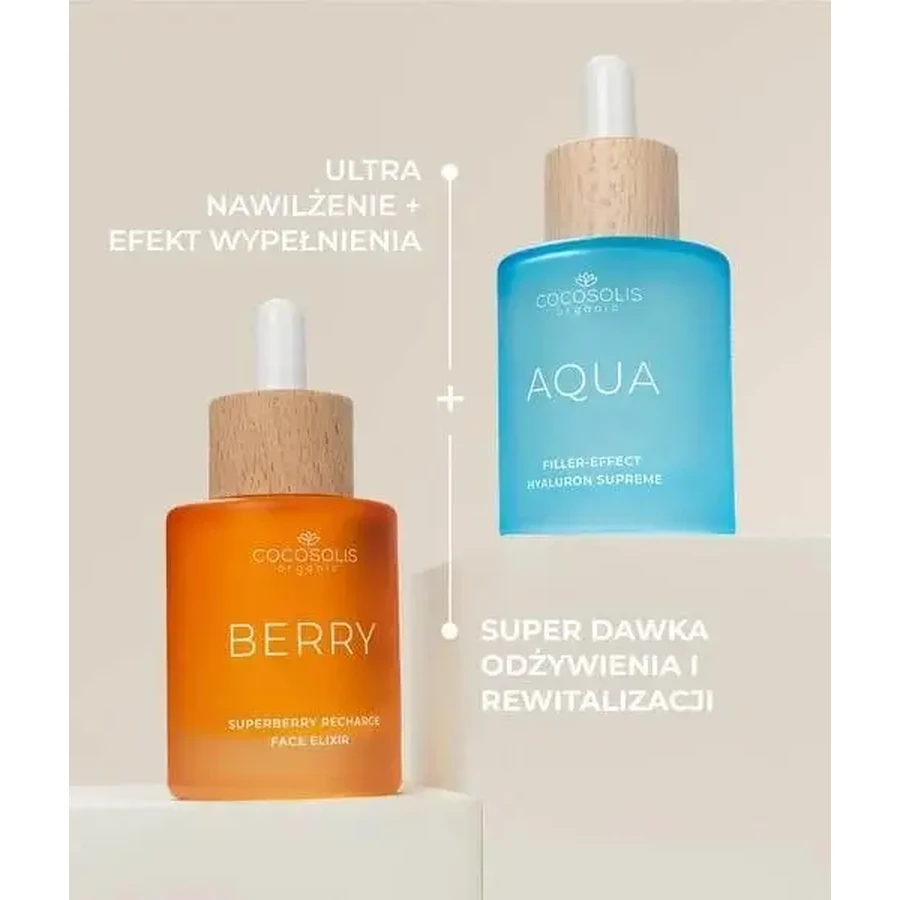 Cocosolis, AQUA, сироватка для обличчя з гіалуроновою кислотою, 50 мл: ціни та характеристики