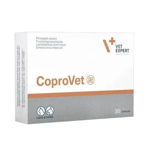 Vet Expert CoproVet, препарат против поедания экскрементов для собак и кошек, капсулы, 30 шт.