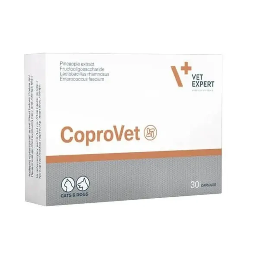 Vet Expert CoproVet, засіб проти поїдання екскрементів для собак і котів, капсули, 30 шт.: ціни та характеристики