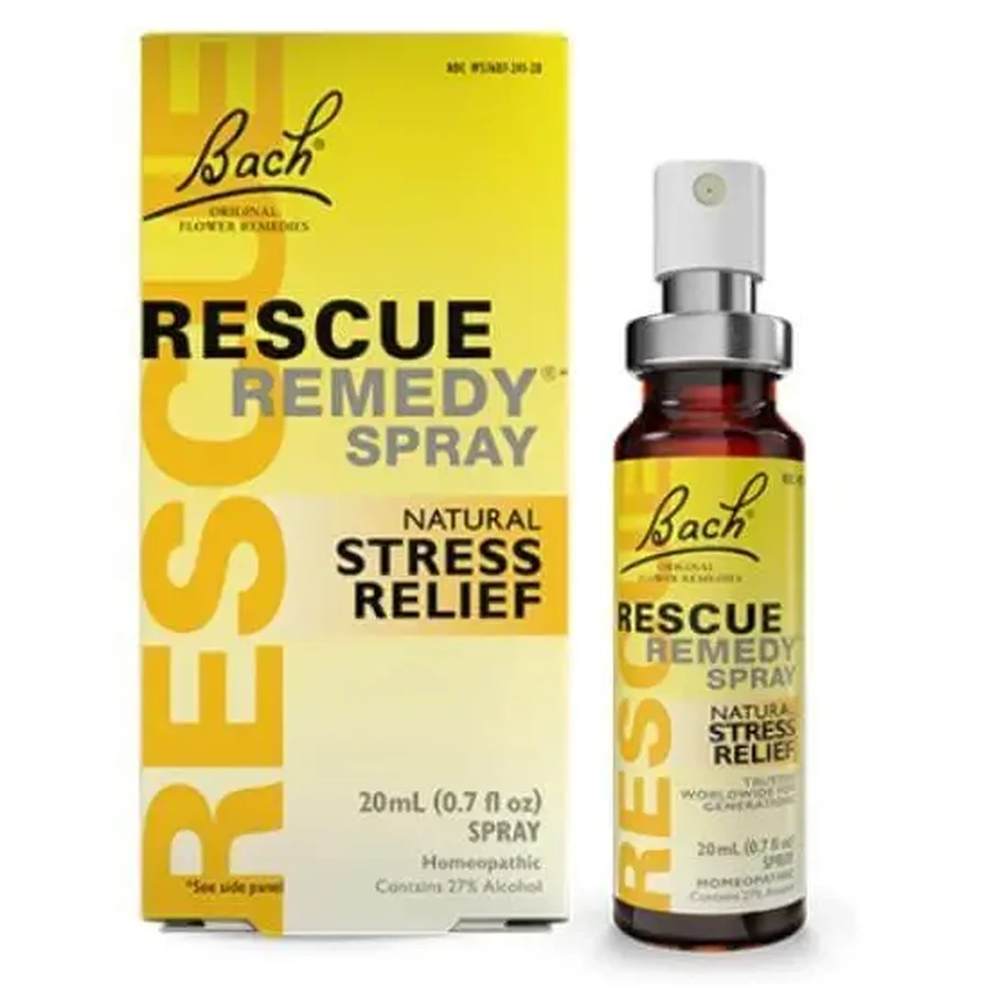 RESCUE REMEDY Флоральний засіб у лужному виноградному розчині у вигляді спрею, 7 мл: ціни та характеристики