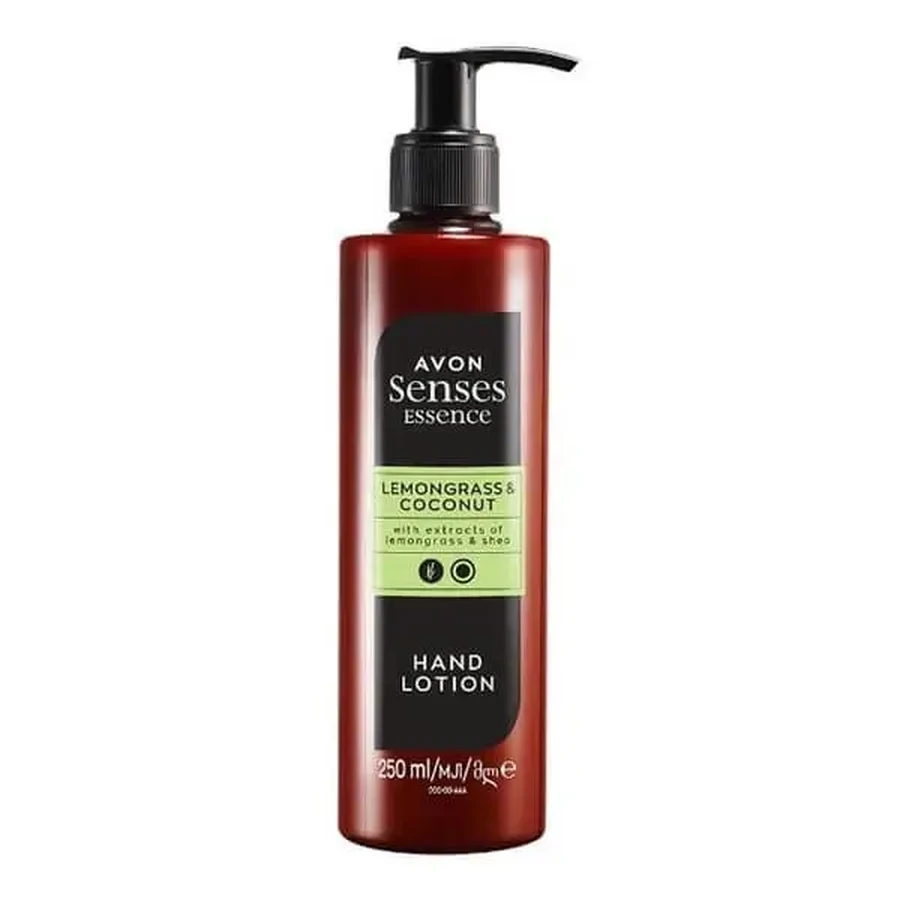 Avon Senses Essence, лосьон для рук, «Лимонная трава и кокос», 250 мл: цены и характеристики