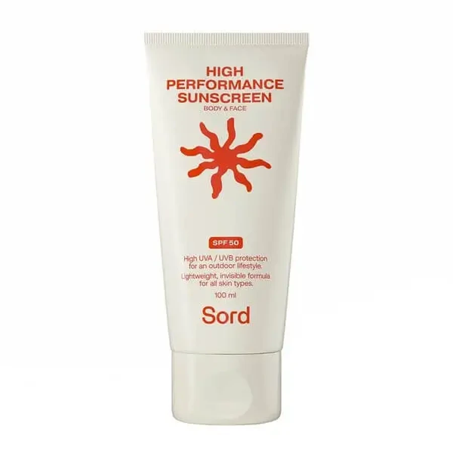 Sord Cosmetics High Performance Sunscreen SPF50, захисний крем для обличчя та тіла, 100 мл: ціни та характеристики