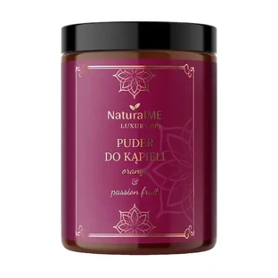 NaturalME Luxury SPA, пудра для ванни, апельсин і маракуя, 260 г