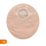 Natura+, закрытый стомный мешок с фильтром, 45 мм, бежевый с окошком, маленький, 30 шт.