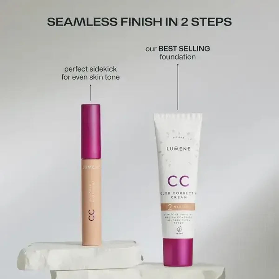 Lumene CC All-Over Concealer, консилер, 0,5 Light, 8,5 мл: цены и характеристики