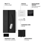 LELO Billy 2 Black, анальний вібратор, 1 шт.: ціни та характеристики
