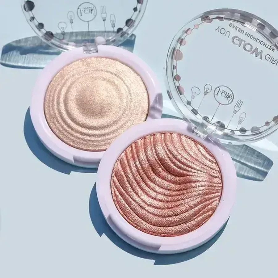 J.Cat Beauty, You Glow Girl, Запечений хайлайтер для обличчя та тіла, 104 Crystal Sand, 8,5 г: ціни та характеристики