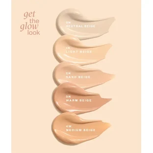 Paese Get The Glow Look, тональный крем с эффектом сияния, 0N Neutral Beige, 30 мл