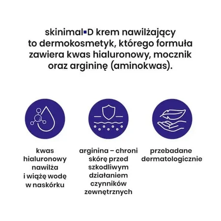 Skinimal D, увлажняющий крем, 50 мл: цены и характеристики