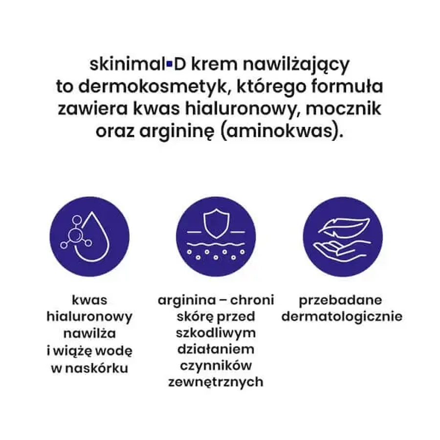 Skinimal D, увлажняющий крем, 50 мл: цены и характеристики