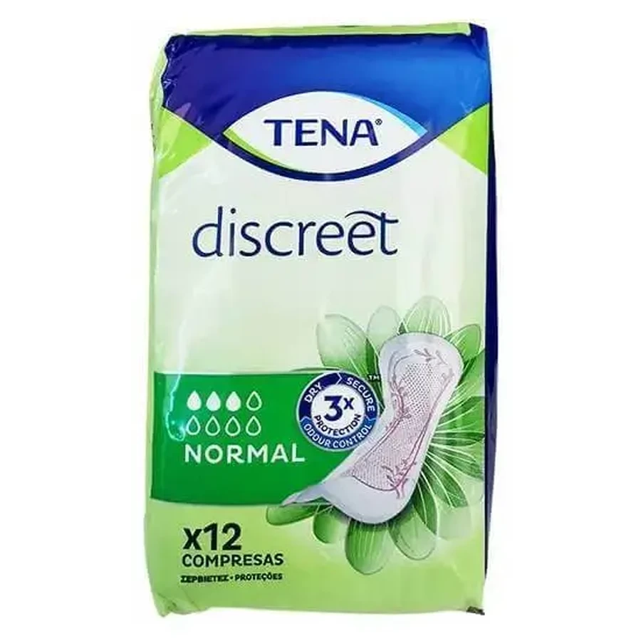 Гигиенические салфетки TENA Discreet Normal Acnee, 12 шт.: цены и характеристики