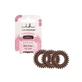 AMBITAS Invisibobble Original Pretzel Brown — резинки для волос, 3 шт.